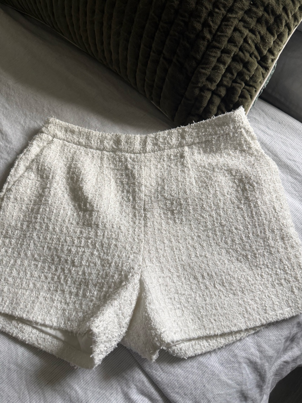 L’Agence Tweed Shorts